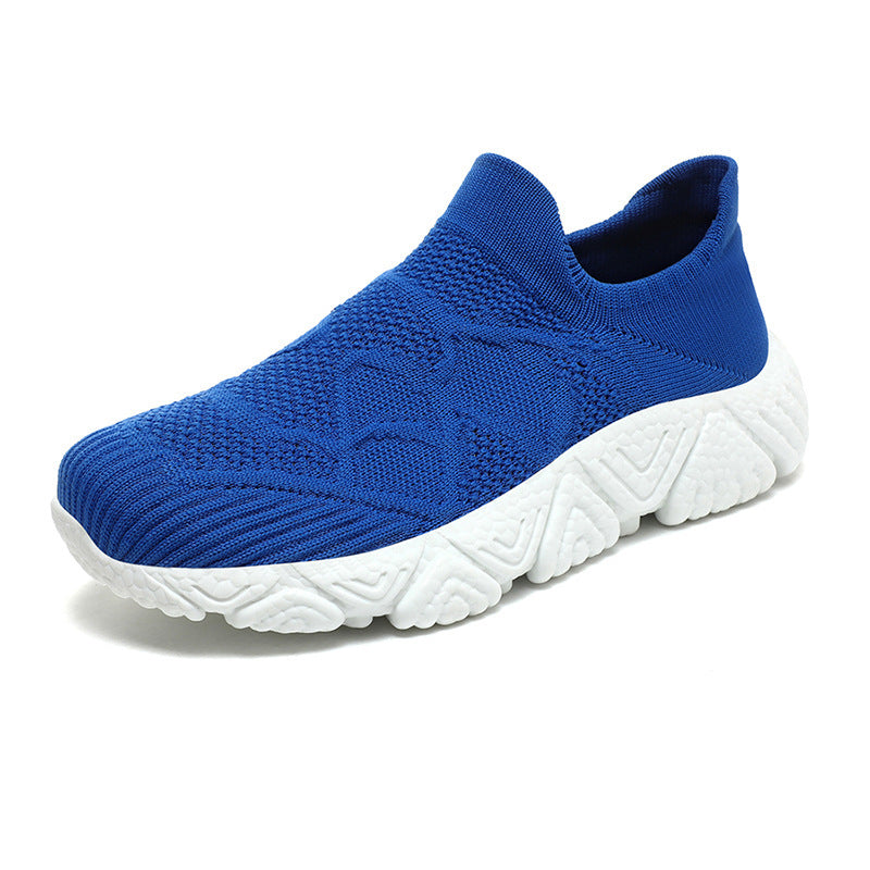 Damen Atmungsaktive Slip-On Sneakers mit flexiblem Sohlenprofil EB