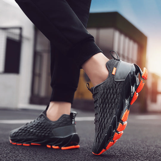 Damen Sportliche Lauf-Sneakers mit atmungsaktiver Struktur und dämpfender Sohle EB