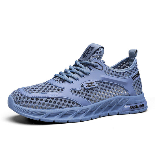 Damen Atmungsaktive Freizeitsneaker mit elastischem Obermaterial und rutschfester Sohle EB