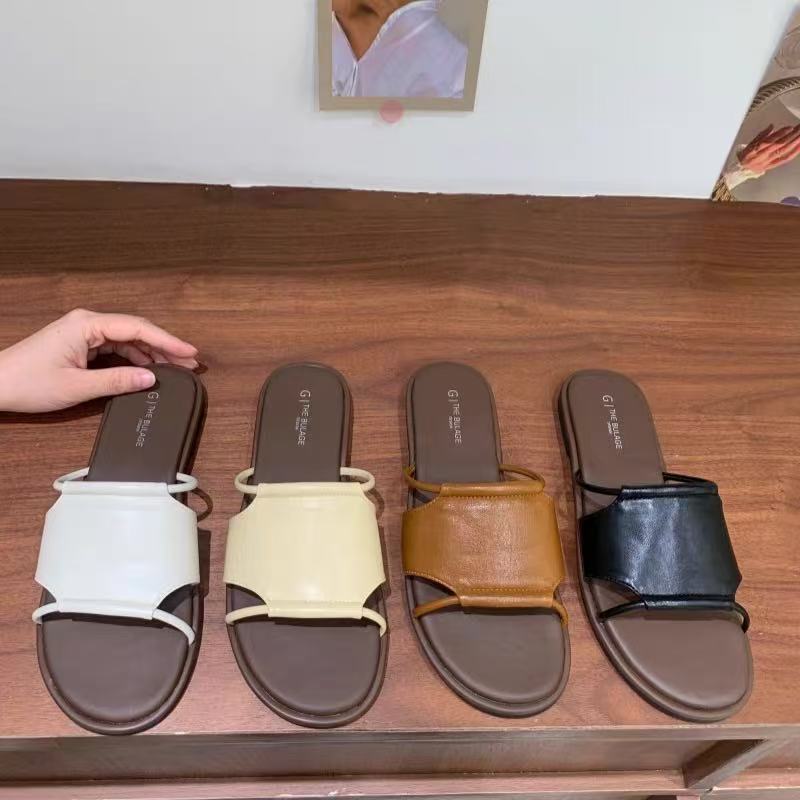 Damen modische Pantoletten mit stilvollen Riemchen und ergonomischem Fußbett EB