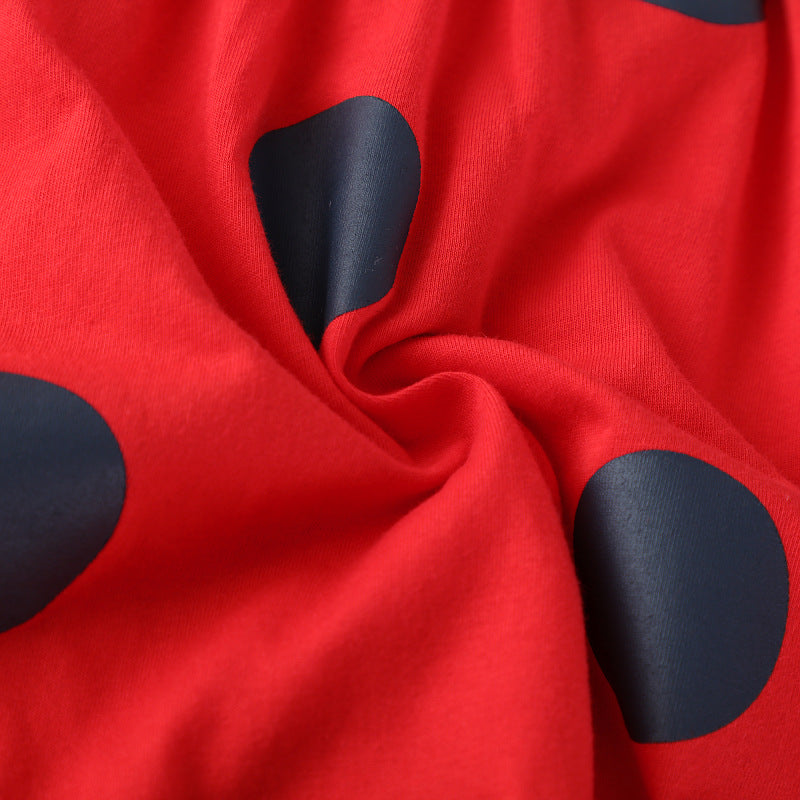 Mädchen lässiges Baumwollkleid mit Bienenmotiv EB