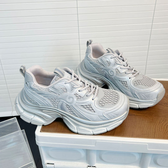 Damen Sportliche Sneakers mit atmungsaktivem Mesh und dämpfendem Design EB