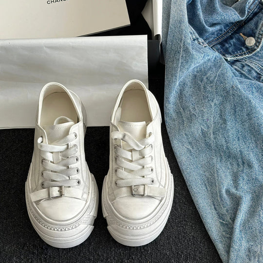 Damen Sportliche Sneaker mit modischem Design und atmungsaktiver Obermaterialstruktur EB