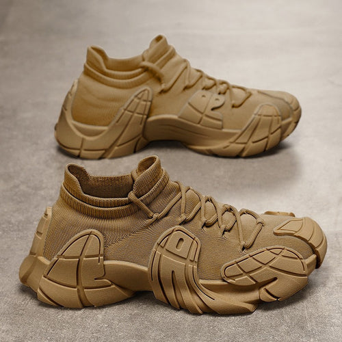 Damen Sportliche und atmungsaktive Sneaker mit strapazierfähigem Gummisohlen-Design EB