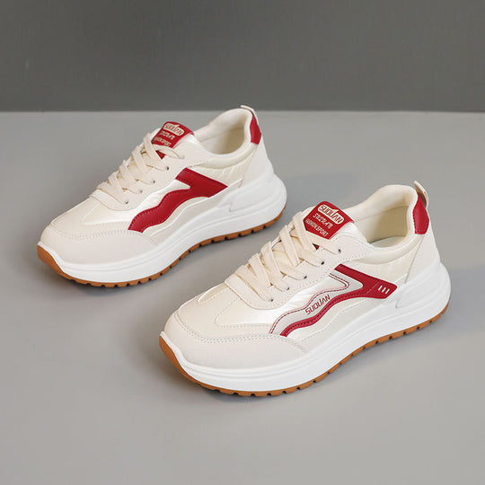 Damen Sportliche Sneakers mit dämpfendem Komfort und rutschfester Sohle EB