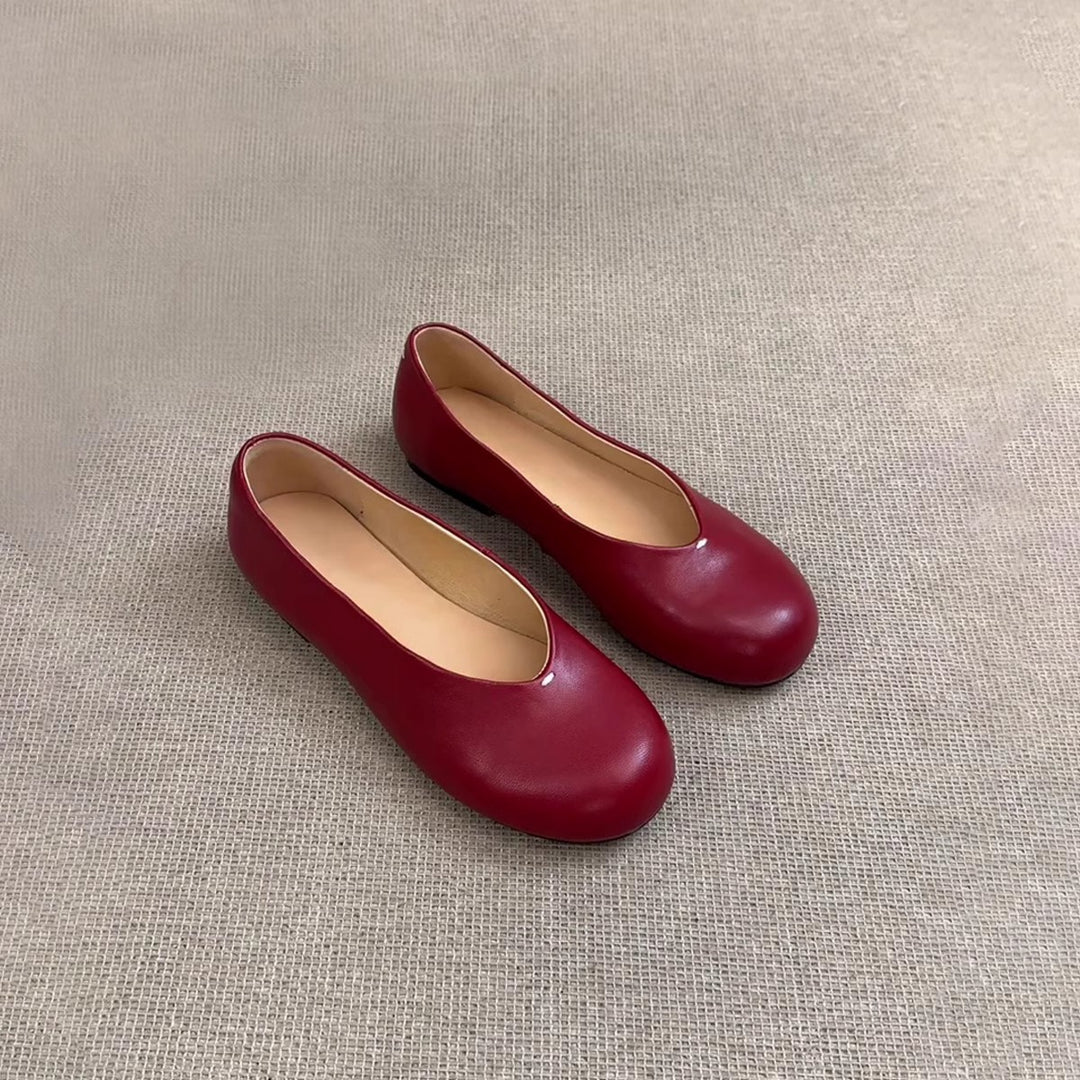 Damen klassische Ballerinas mit elegantem Schnitt und komfortabler Passform EB