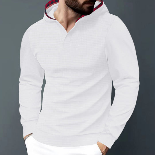 Herren modisches Poloshirt mit modernem Kragen EB