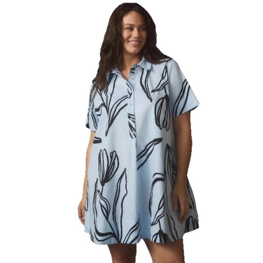Damen Blusenkleid im entspannenden A-Linien-Schnitt EB