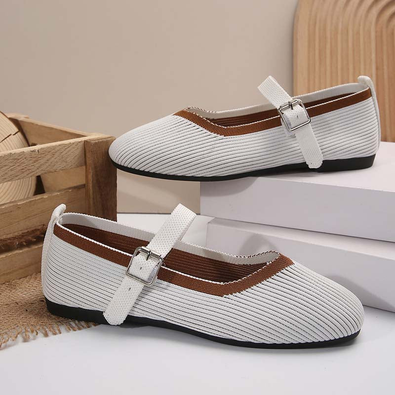 Atmungsaktive flache Schuhe EB