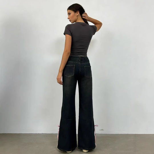 Damen Hochwertige vielseitige Jeanshose EB