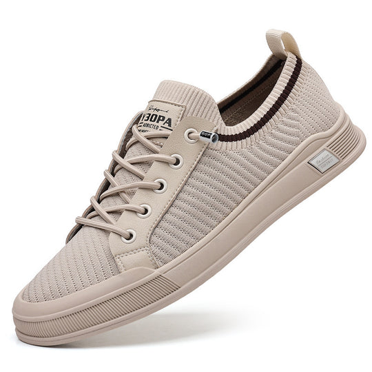 Damen Freizeit Sneakers mit elastischem Strick-Obermaterial und flexibler Sohle EB
