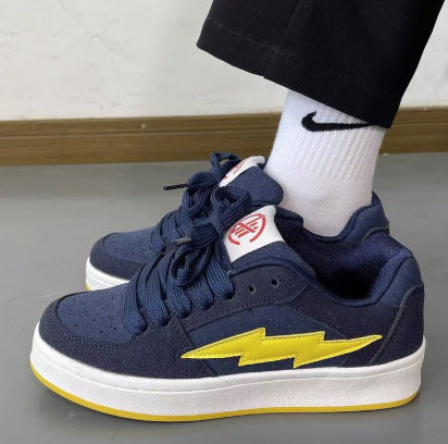 Damen Sportliche Sneakers mit innovationsstarkem Schnüroptik und rutschsicherer Sohle EB