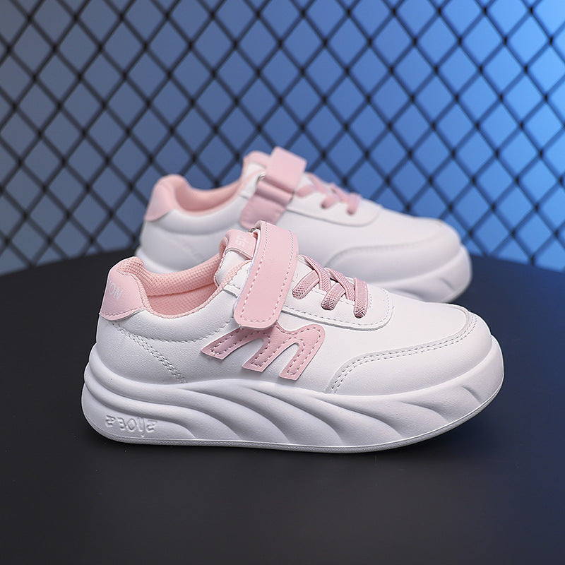 Damen modische Sneakers mit praktischem Klettverschluss und atmungsaktiver Sohle EB