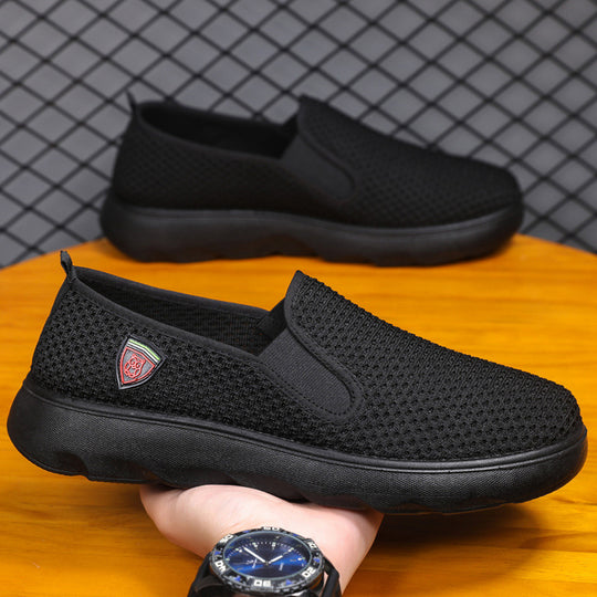 Damen Atmungsaktive Slip-On Freizeitschuhe mit flexiblem Komfort EB