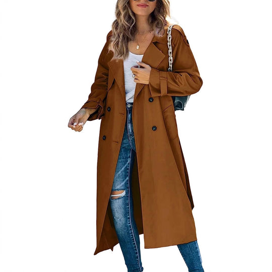 Damen eleganter Trenchcoat EB