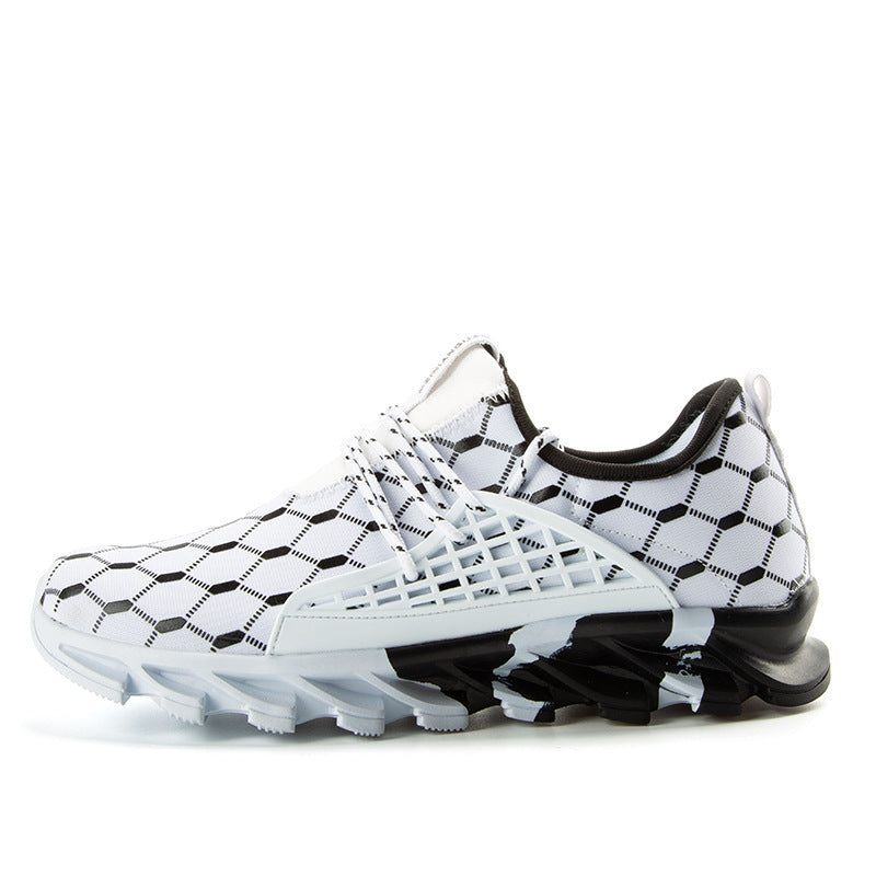 Damen Sportliche Laufschuhe mit atmungsaktivem Mesh-Obermaterial und stoßdämpfender Sohle EB