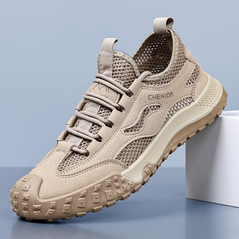 Damen Atmungsaktive Fitness-Sneaker mit rutschfester Sohle EB