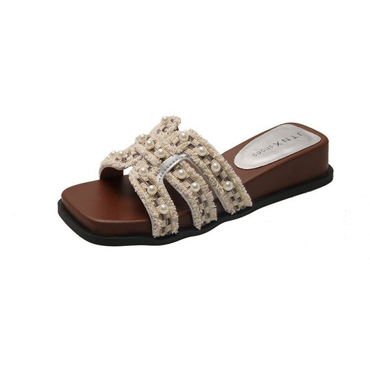 Damen elegante und komfortable Pantoletten EB