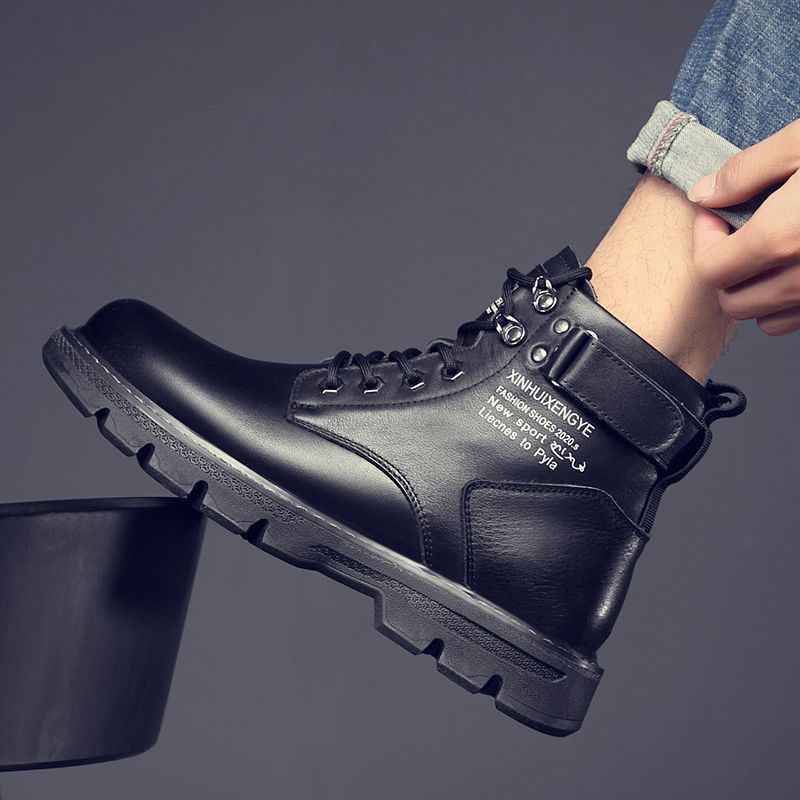 Damen Modische hohe Stiefel mit rutschfester Sohle und strapazierfähigem Obermaterial EB