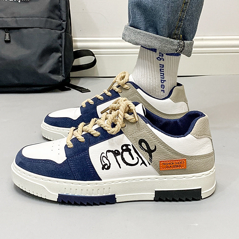 Damen Modische Sneakers mit lässigem Design und bequemer Schnürung EB