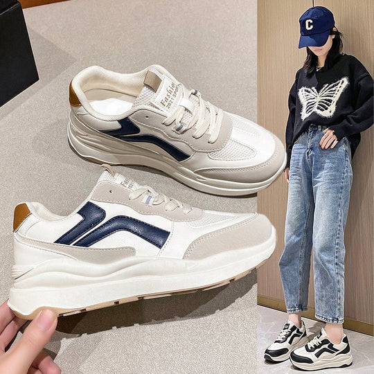 Damen Sneaker mit dämpfender Laufsohle und atmungsaktivem Obermaterial EB