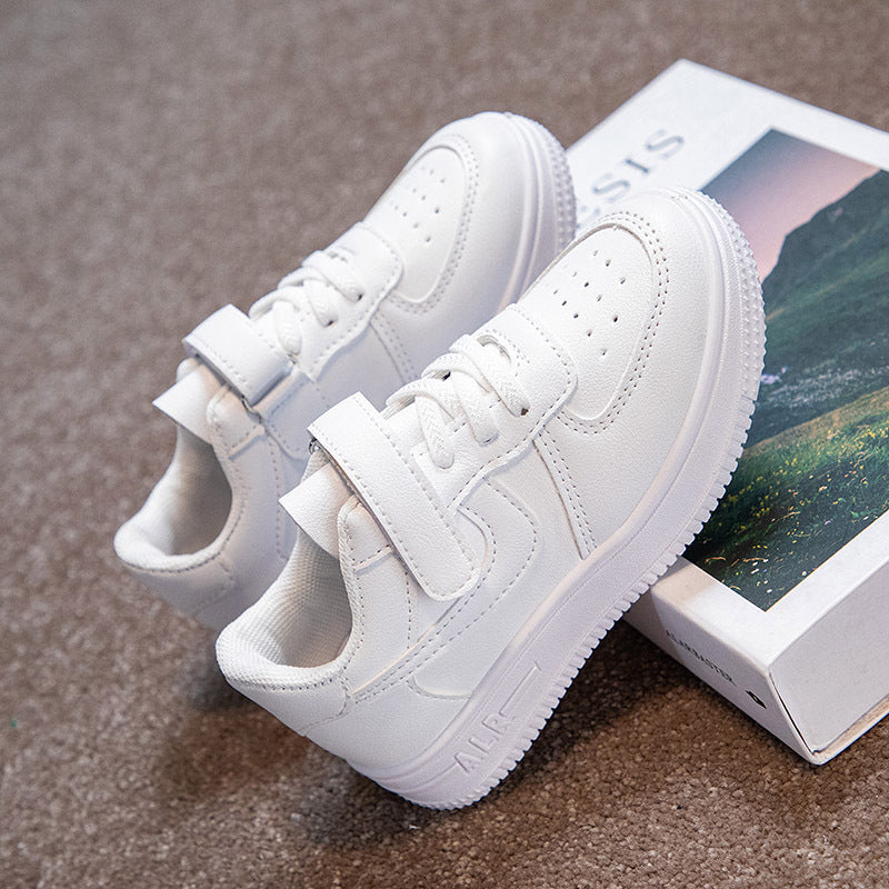Damen modische Sneakers mit Klettverschluss und atmungsaktivem Mesh-Obermaterial EB