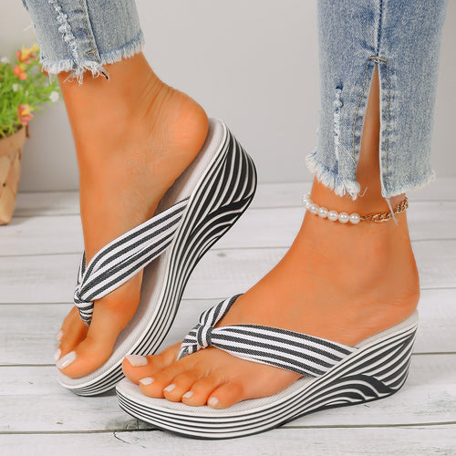 Damen Keil-Flip-Flops EB