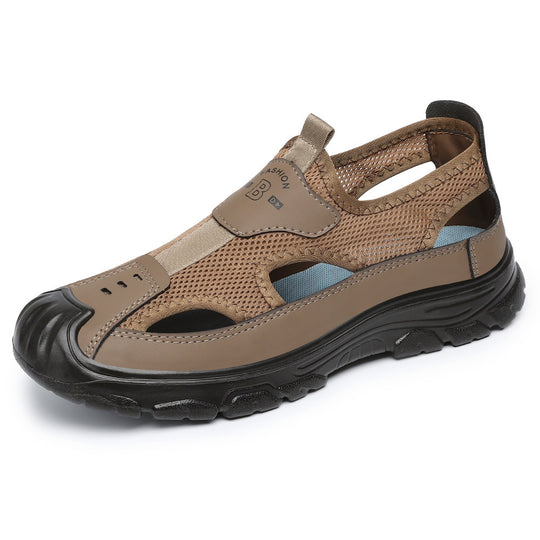 Damen Sportliche Outdoor-Sandalen mit atmungsaktivem Mesh-Obermaterial und rutschfester Sohle EB