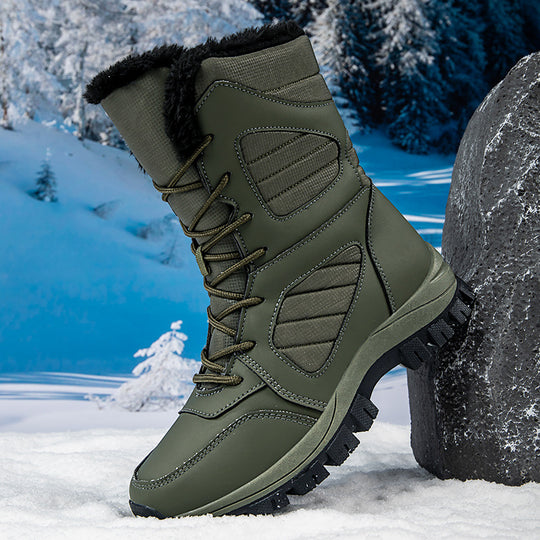 Damen Isolierte Stiefel mit rutschfester Sohle und weichem Innenfutter EB