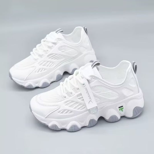 Damen Sportliche Laufschuhe mit atmungsaktivem Obermaterial und innovativer Dämpfungstechnologie EB