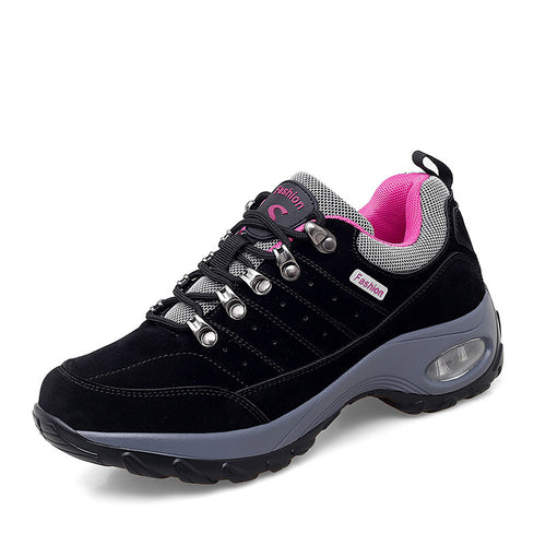 Damen Sportliche Wanderschuhe mit dämpfendem Air-System und atmungsaktiver Mesh-Oberfläche EB