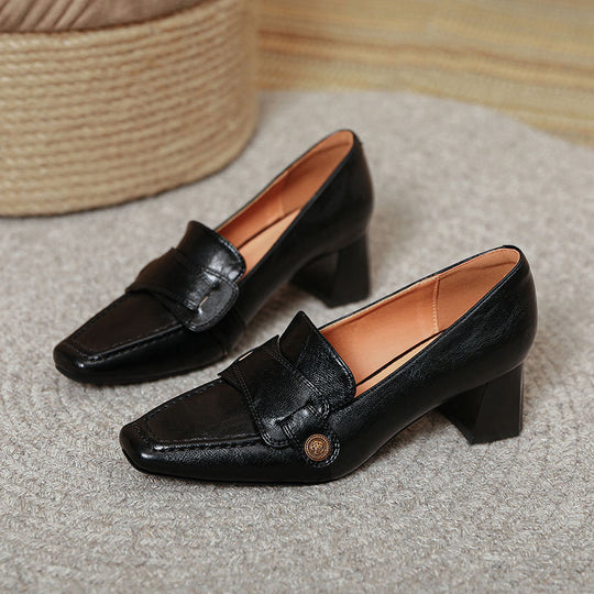 Damen elegante Sling-Pumps mit stilvollem Design und komfortablem Blockabsatz EB