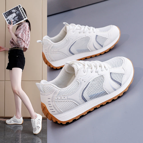 Damen Atmungsaktive Sportschuhe mit ergonomischer Dämpfung und rutschfester Sohle EB