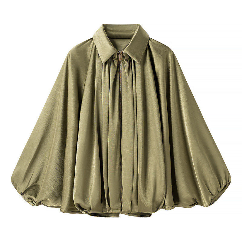 Damen fließende Bluse mit Anlassgarnitur EB