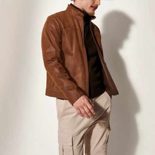 Herren jacke im modernen Schnitt mit strukturiertem Obermaterial EB