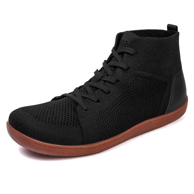 Damen Atmungsaktive High-Top Sneakers mit rutschfester Laufsohle EB