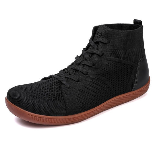 Damen Atmungsaktive High-Top Sneakers mit rutschfester Laufsohle EB