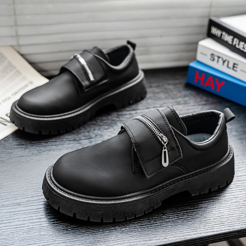 Damen Modische Schnürschuhe mit praktischer Zip-Verschluss und rutschfester Sohle EB