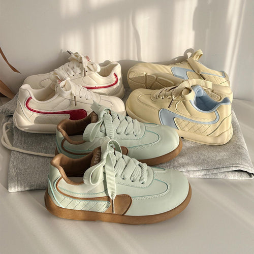 Damen Sportliche Sneakers mit weichem Obermaterial und dämpfender Sohle EB
