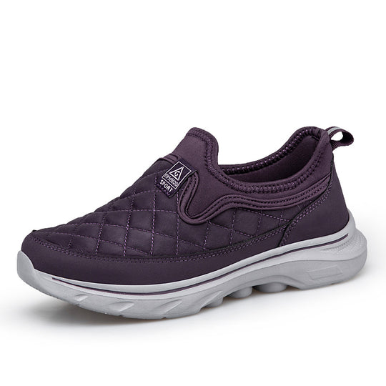 Damen Bequeme Ultraleichte Slip-On Sneakers EB
