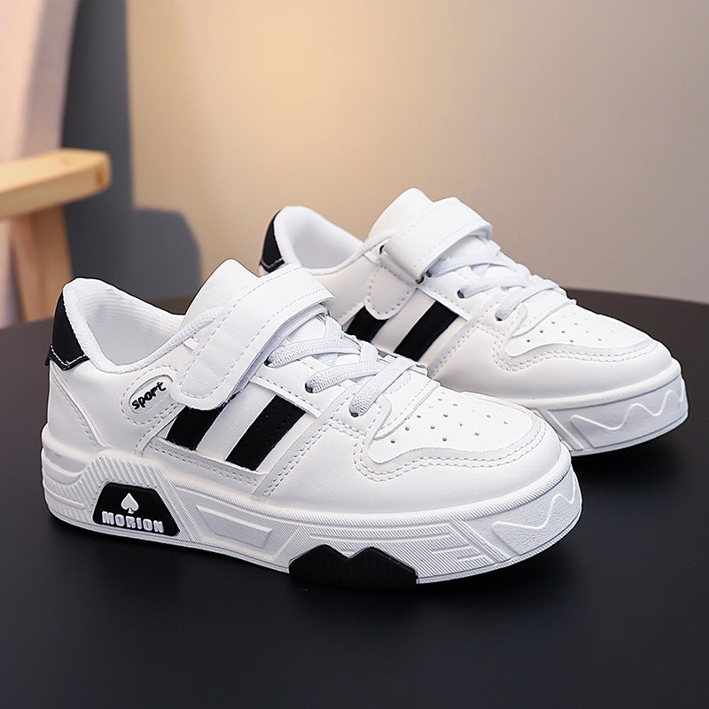 Damen Sportliche Sneakers mit praktischem Klettverschluss und atmungsaktiver Oberflächenstruktur EB
