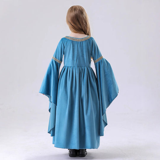 Mädchen Märchenhaftes Kapuzenkleid EB