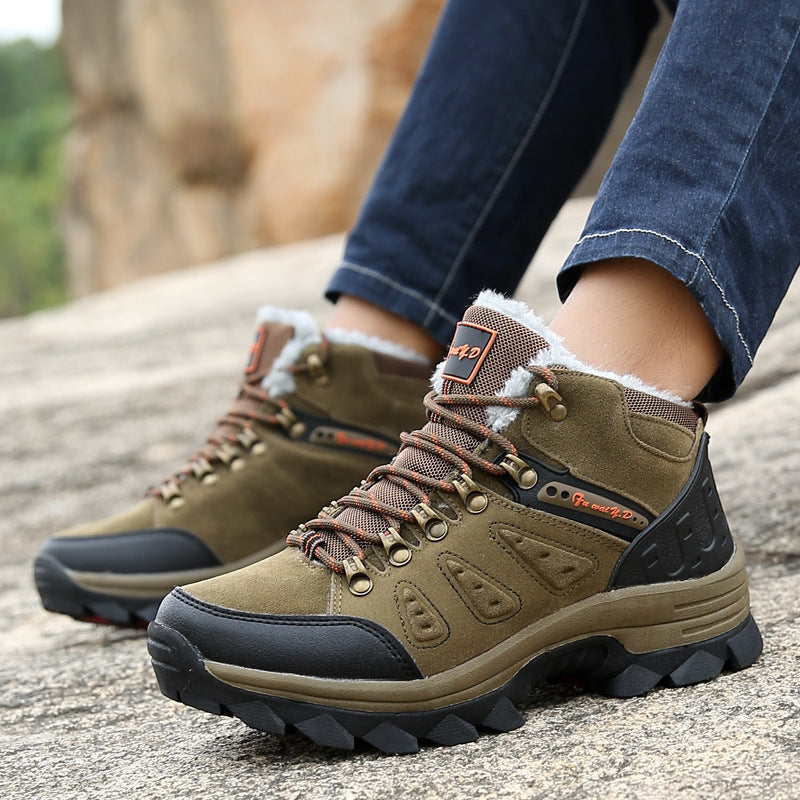 Damen Wanderschuhe mit isolierender Fütterung und rutschfester Sohle EB