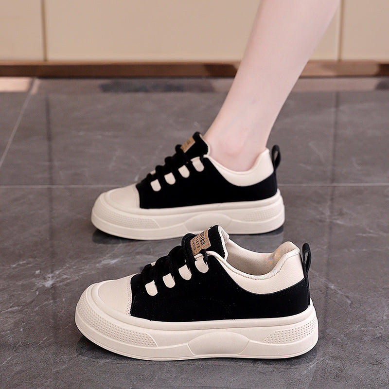Damen modische Sneakers mit komfortablem Fußbett und rutschfester Sohle EB