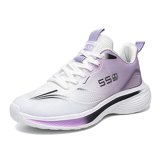 Damen Sportliche Laufschuhe mit atmungsaktiver Oberflächenstruktur und dämpfender Sohle EB