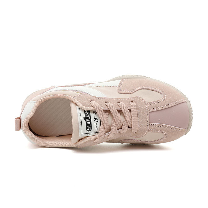 Damen sportive Sneaker mit atmungsaktivem Obermaterial und flexiblem Dämpfungssystem EB