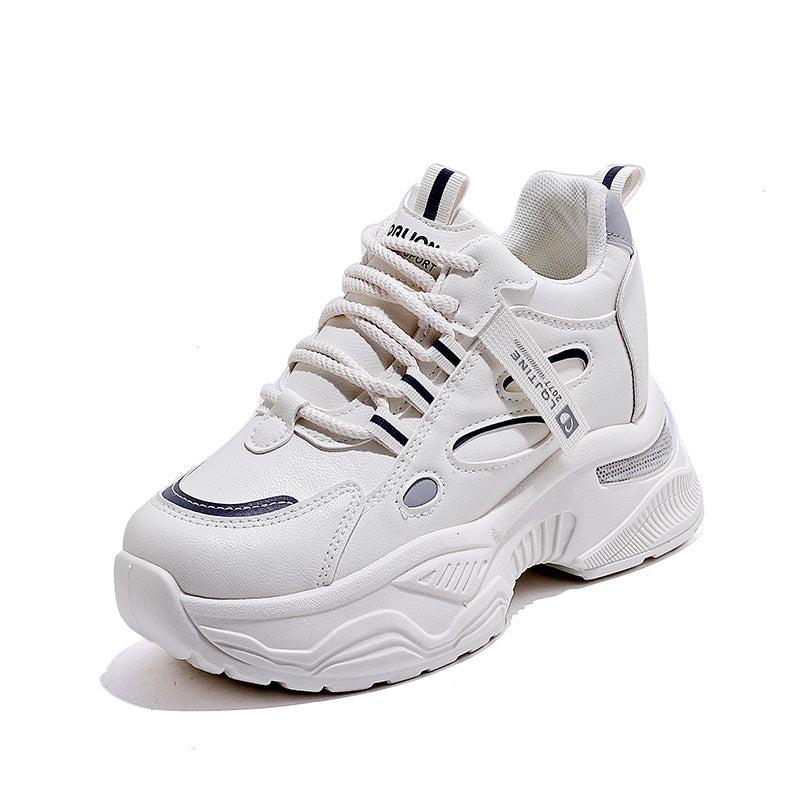 Damen Chunky Sneakers mit dämpfender Sohle und atmungsaktivem Obermaterial EB