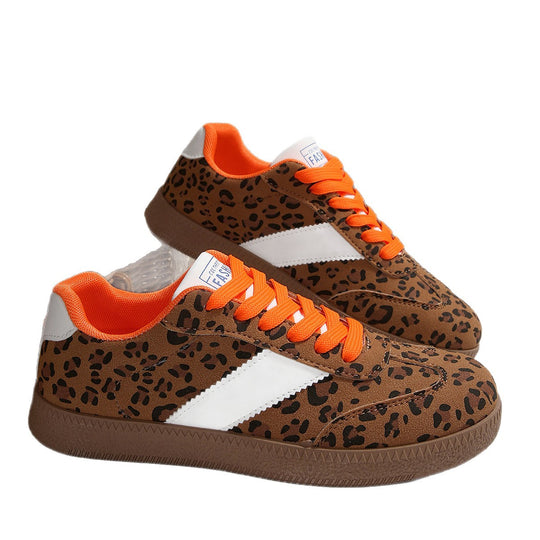 Damen modische Sneakers mit einzigartigem Tiermotiv und bequemer Dämpfung EB