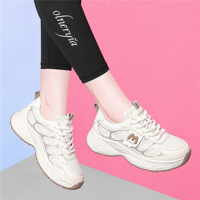 Damen Sportliche Mesh-Sneaker mit dämpfender Sohle und ergonomischem Design EB