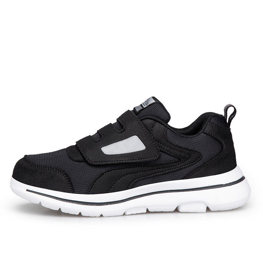 Damen Freizeitsneaker mit verstellbarem Klettverschluss und atmungsaktiver Mesh-Oberfläche EB